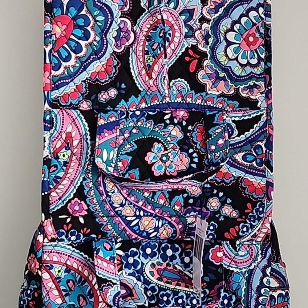 Vera Bradley Grand Hanging Organizer Haymarket Paisley Travel Toiletry Bag NWT - Picture 9 of 10